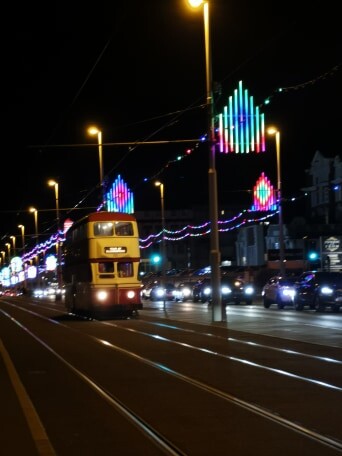 Heritage Tram Blackpool Illuminations