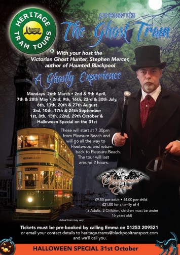 Blackpool Heritage Ghost Tram Tours